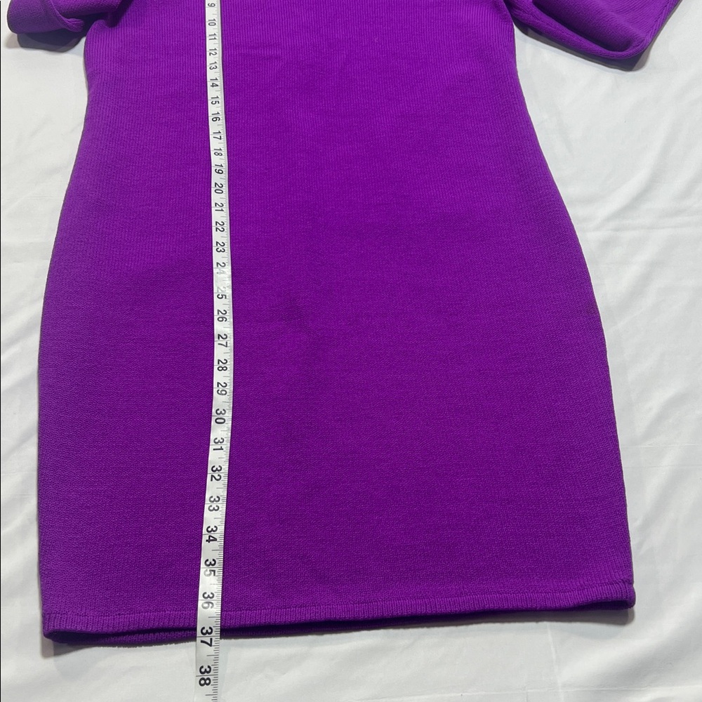 Vintage St. John purple dress size 8 - Picture 3 of 13